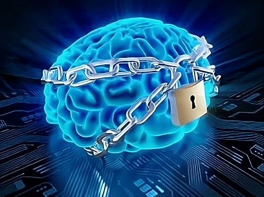 Chains around a brain invisible chains