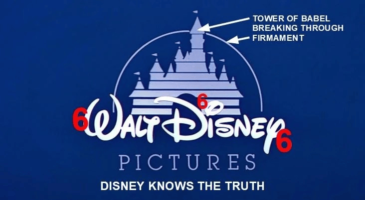 666 Disney logo firmament