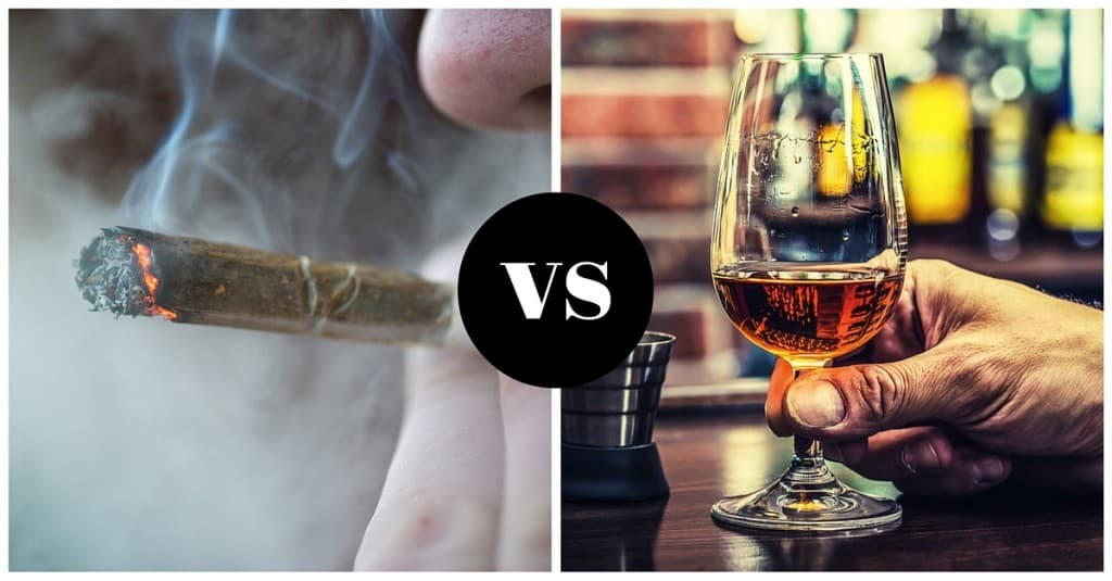 Hypocrisy Weed vs Alcohol