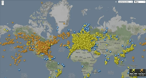 Thousands of planes carrying people from all over the world who could be infected with parasites